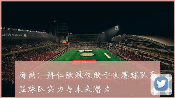 海纳：拜仁欧冠仅败于决赛球队彰显球队实力与未来潜力